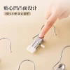 Hook-equipped multi-functional clip, seamless stainless steel storage and drying clip, trouser rack, trouser clip, sock windproof and fixed small clip Specification image